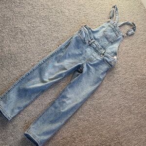 Kids Abercrombie Blue Denim Overalls